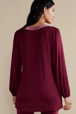 Soft Surroundings Adornment Top><noscript><img width=