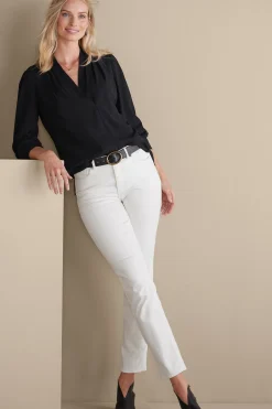 Soft Surroundings Akira Blouse> long sleeve|pullovers