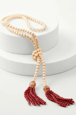 Soft Surroundings Amina Tassel Lariat Necklace> Necklaces|necklaces