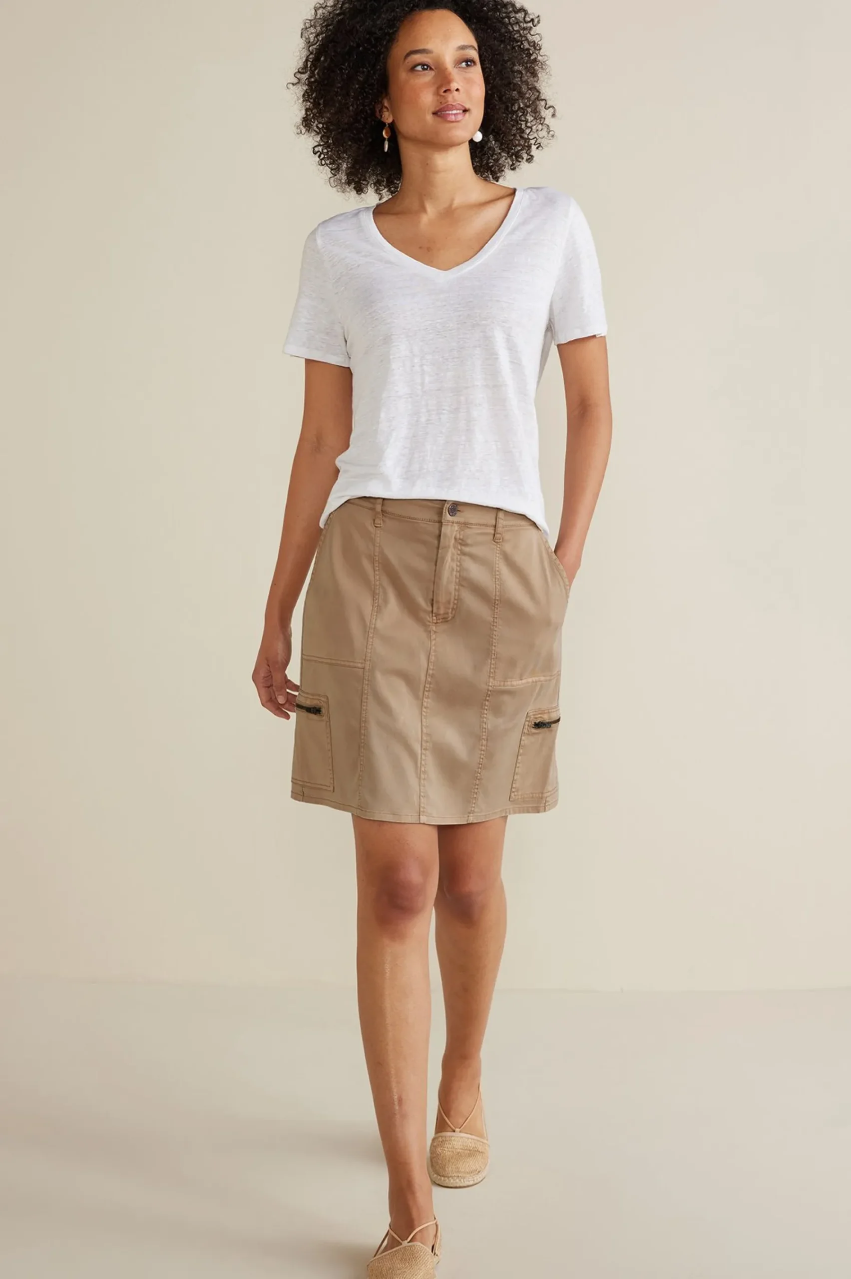 Soft Surroundings Antigua Utility Skort> Shorts|Skirts