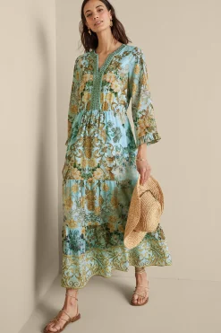 Soft Surroundings Baroque Maxi Dress><noscript><img width=