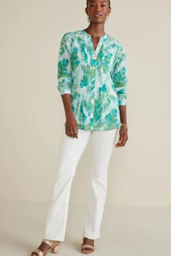 Soft Surroundings Baroque Top & Cami> Feminine Flourish|Vacation Shop