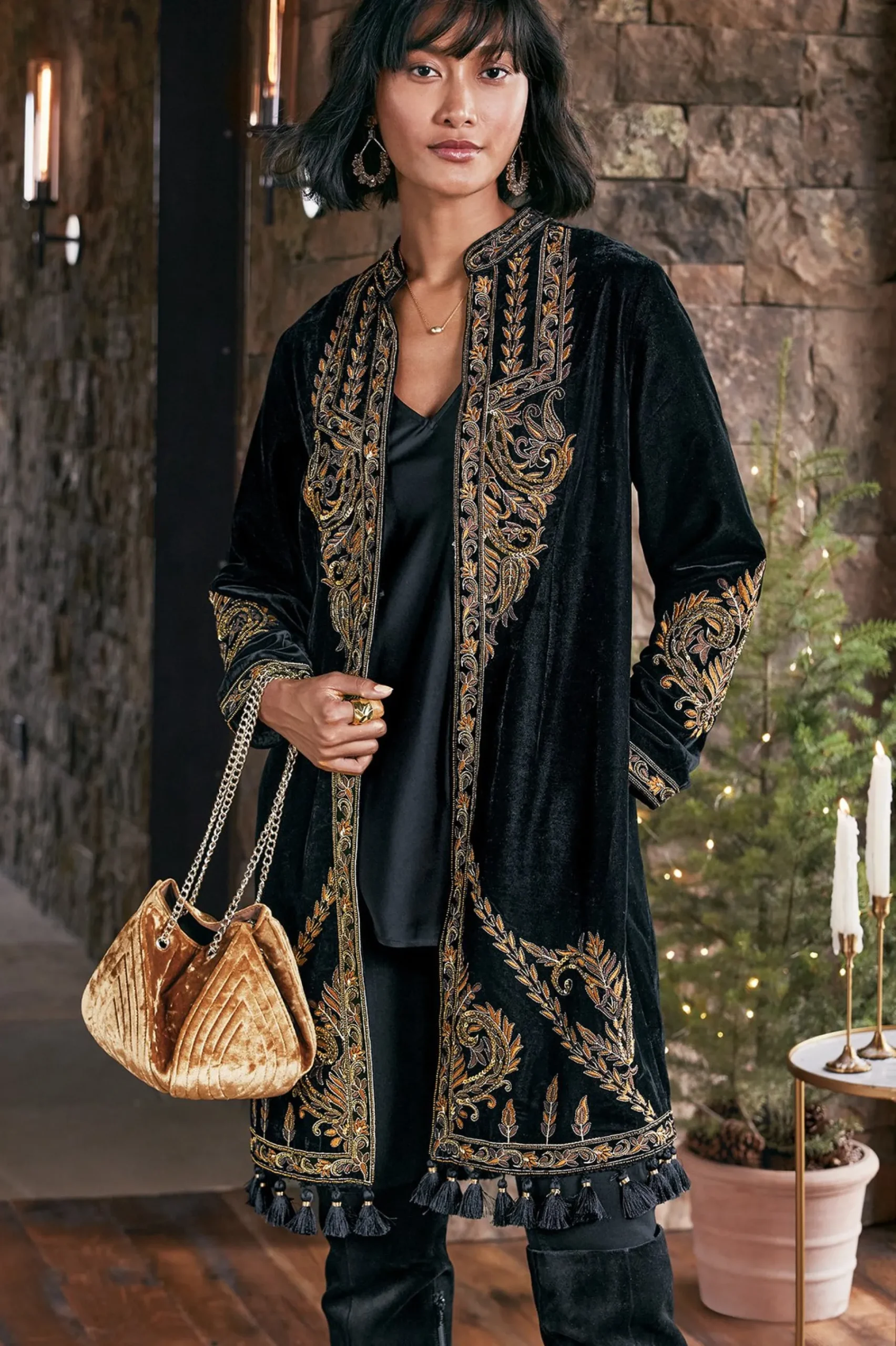 Soft Surroundings Belcastel Jacket> EVelvet Styles|Global Artistry