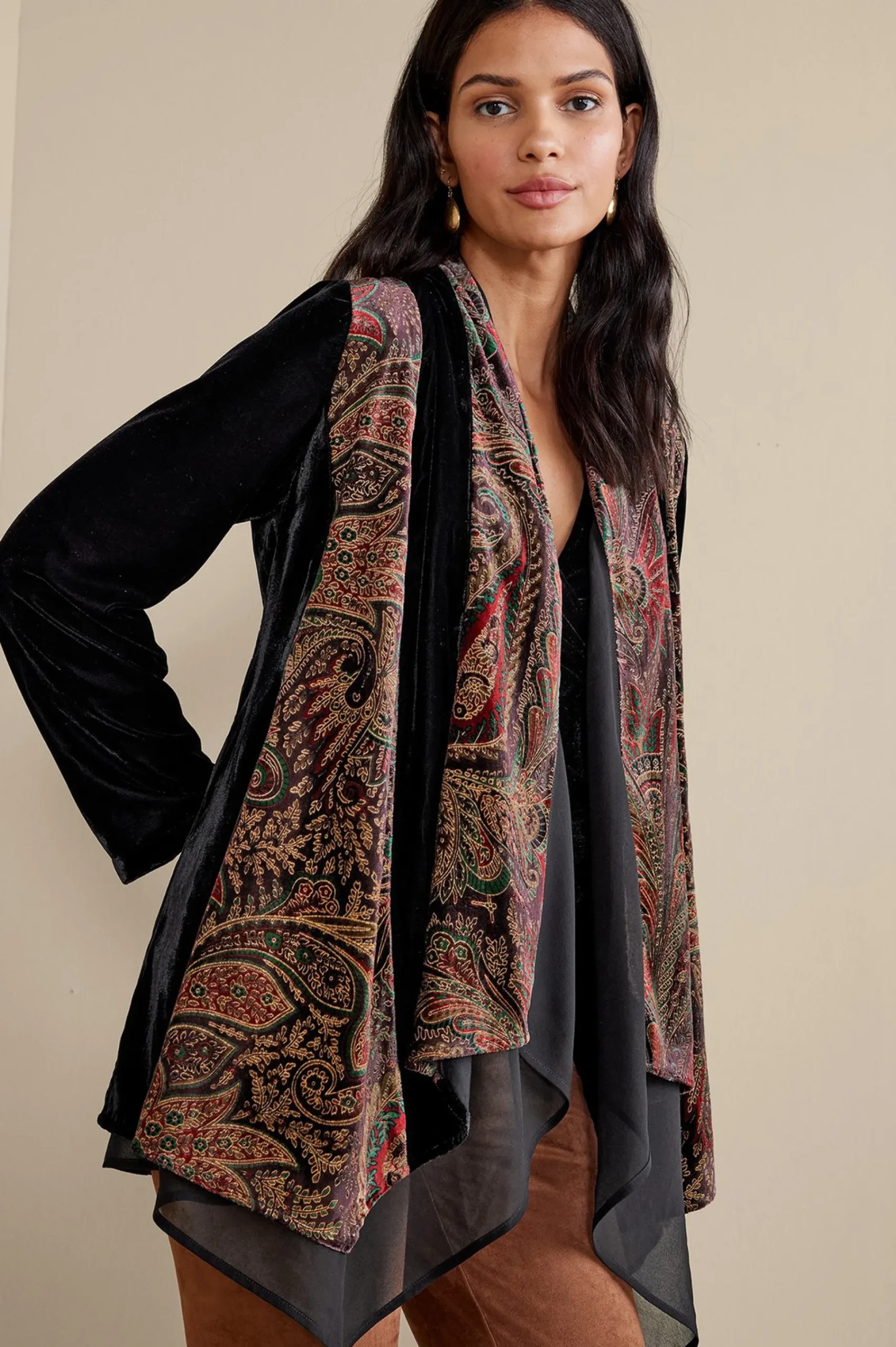 Soft Surroundings Castle Garden Jacket> Global Artistry|Jackets & Coats