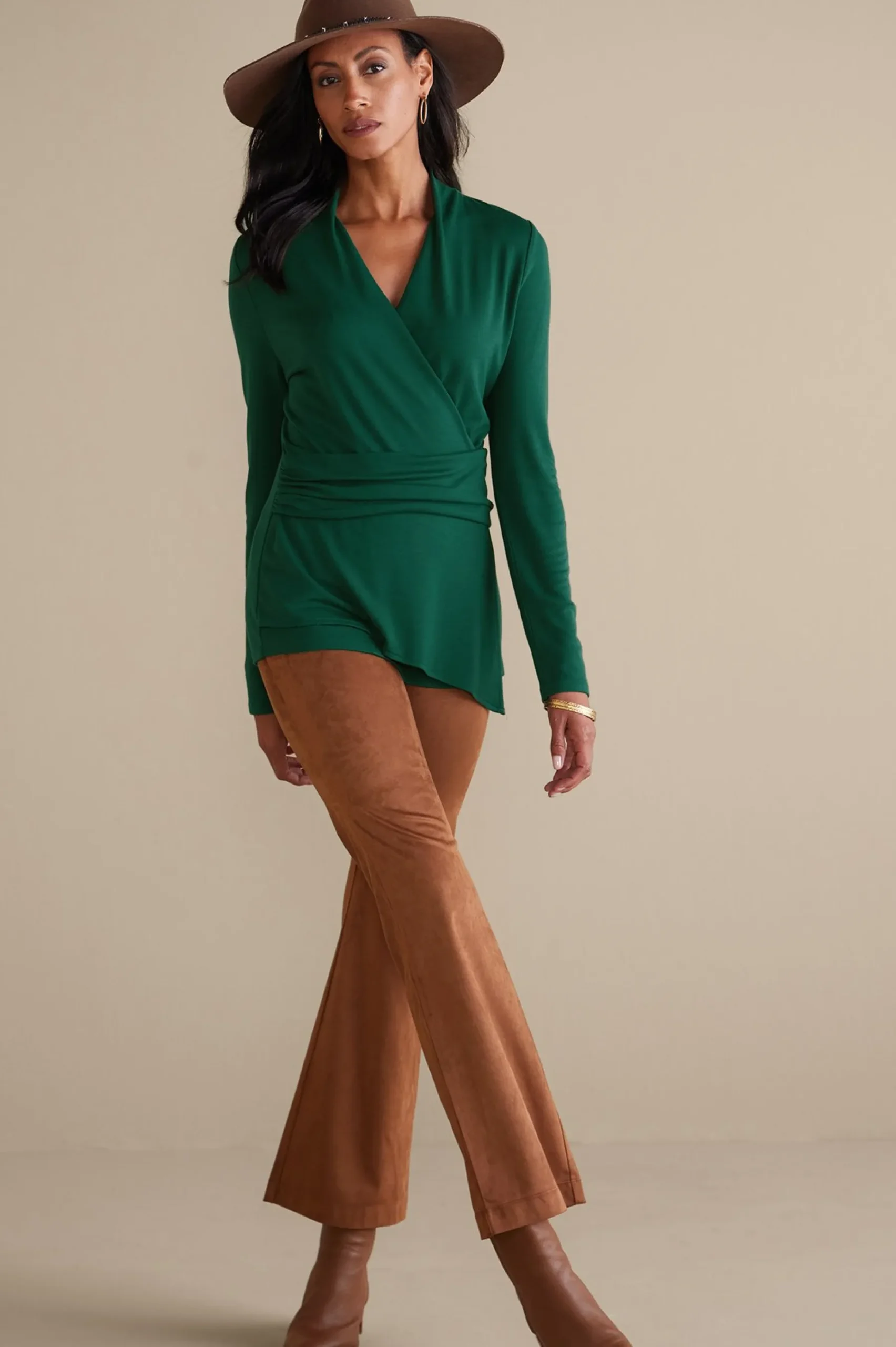 Soft Surroundings Daina Top> long sleeve|pullovers
