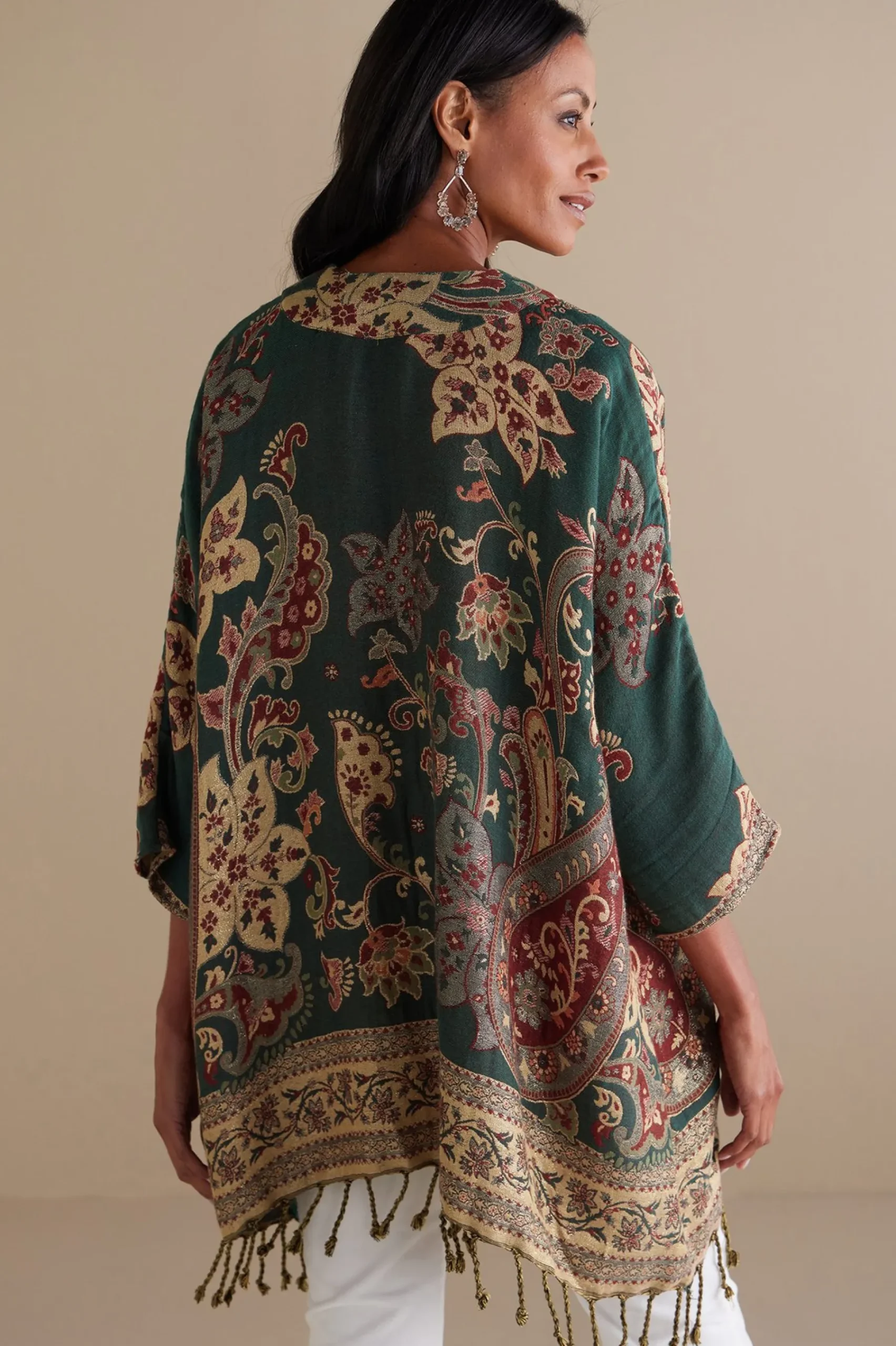 Soft Surroundings Eve Topper> Global Artistry