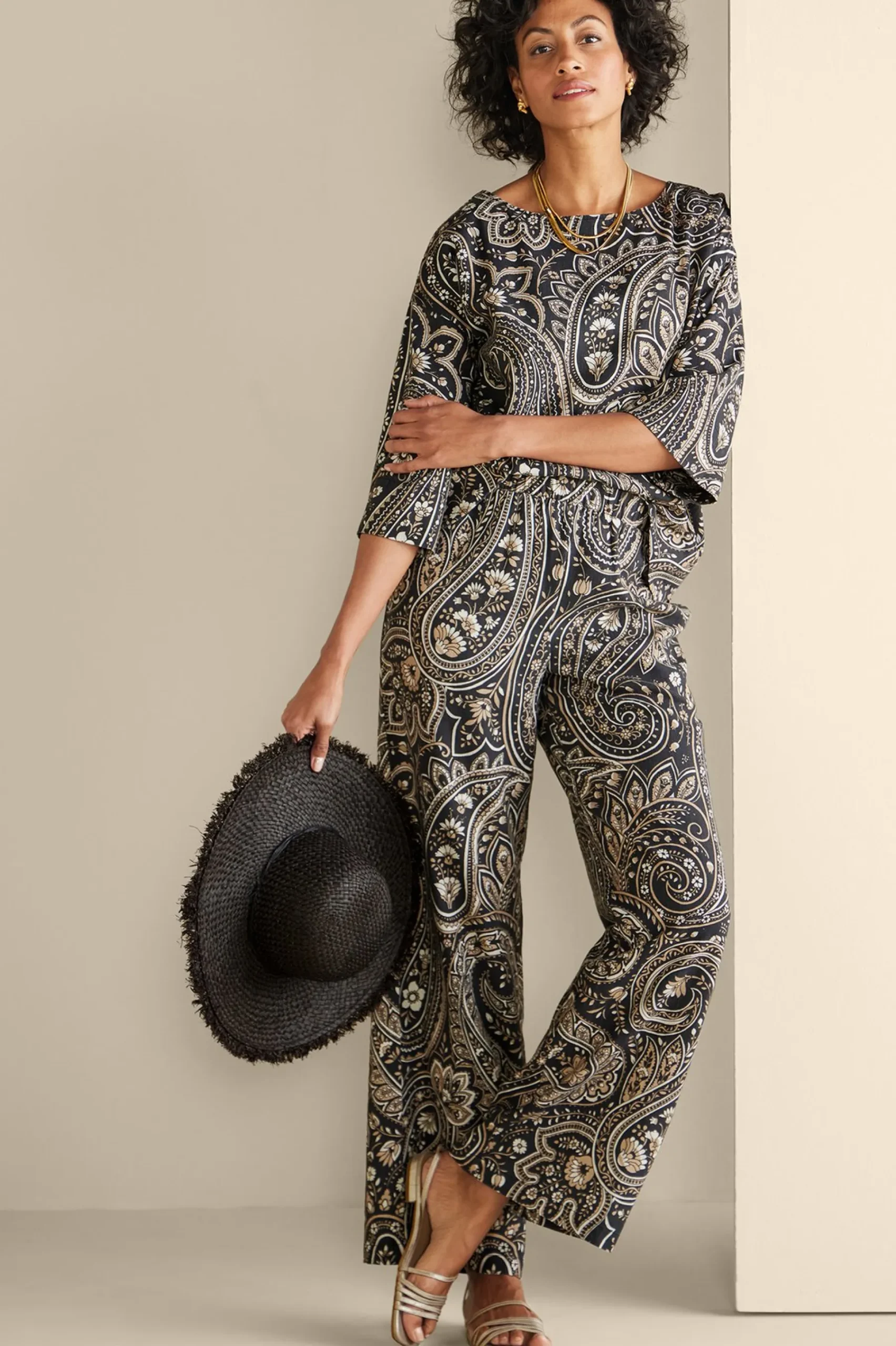 Soft Surroundings Fleur Pants> Vacation Shop|full length