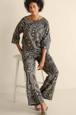 Soft Surroundings Fleur Top> Vacation Shop|three quarter length