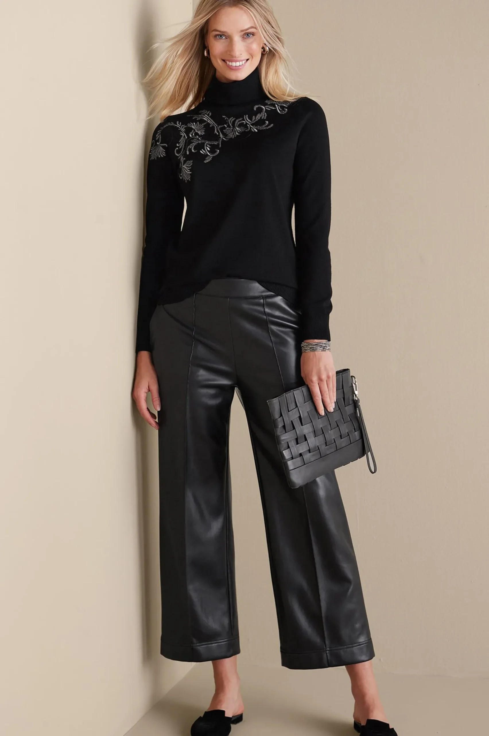 Soft Surroundings Genevieve Turtleneck Sweater> Everyday Styles|Sweaters & Cardigans
