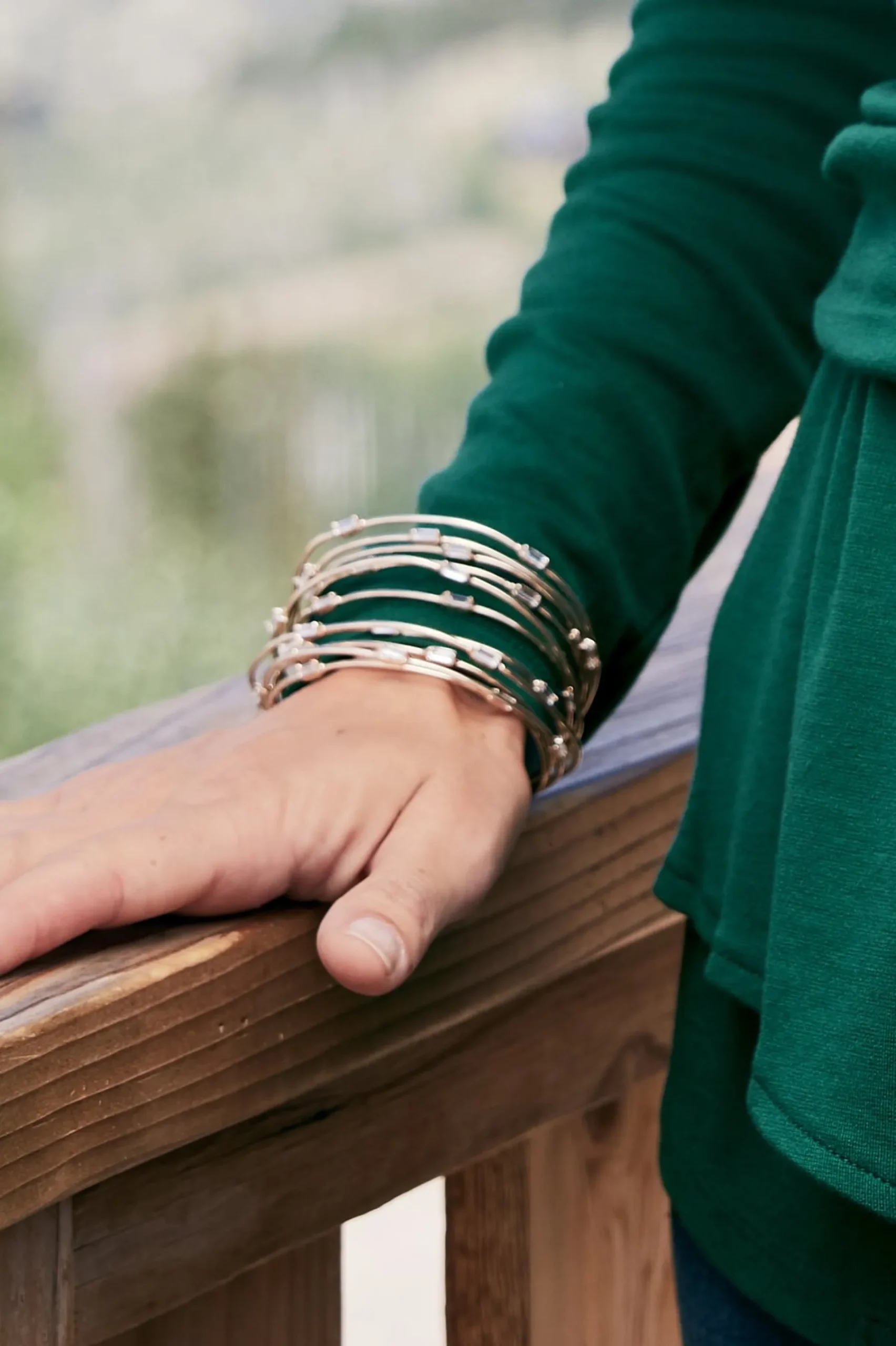 Soft Surroundings Gretta Gem Cuff> Bracelets|bracelets