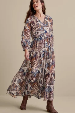 Soft Surroundings Hailey Dress> Feminine Flourish|between season