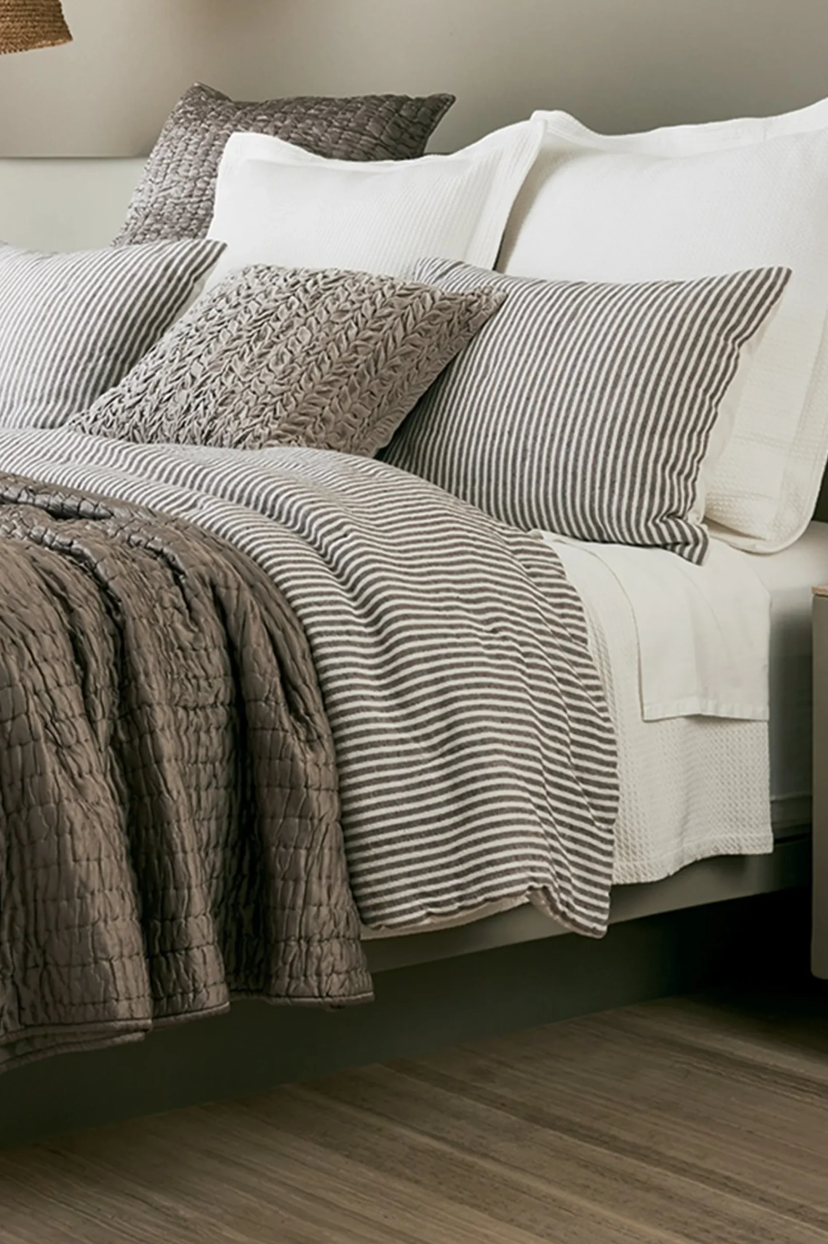 Soft Surroundings Isabelline Stripe Comforter> comforters|quilts, coverlets & duvet covers