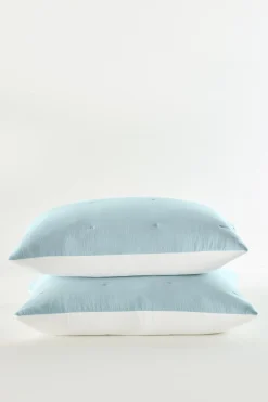 Soft Surroundings Ivy May Reversible Gauze Sham> pillowcases & shams