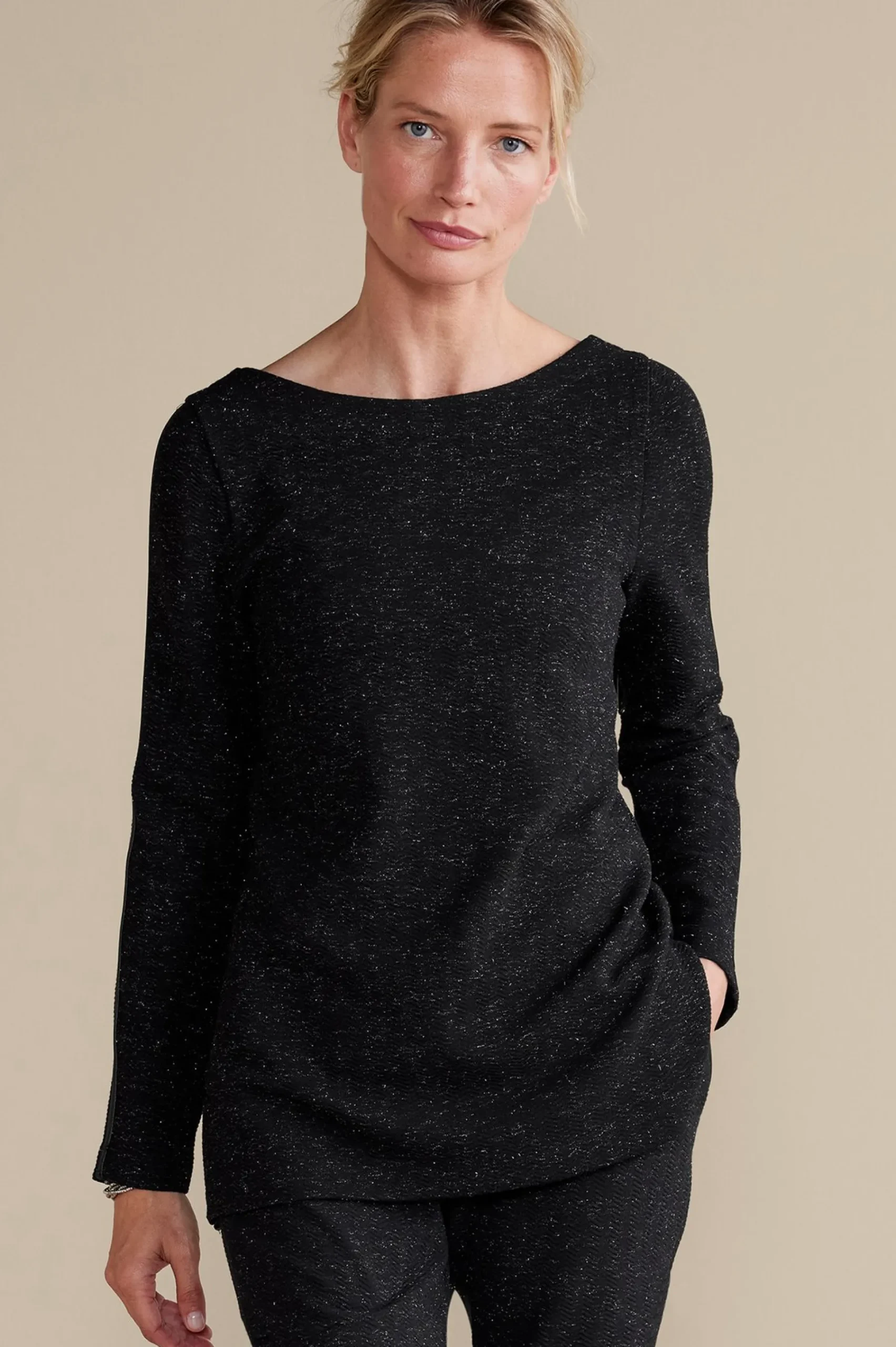 Soft Surroundings Janae Top> long sleeve|pullovers