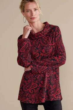 Soft Surroundings Kendra Waffle Top><noscript><img width=