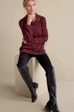 Soft Surroundings Kendra Waffle Top><noscript><img width=