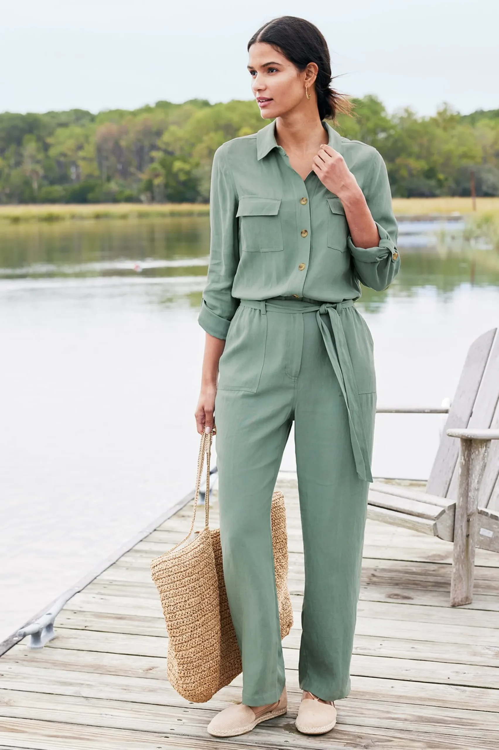 Soft Surroundings Kerry Jumpsuit> Jumpsuits|casual