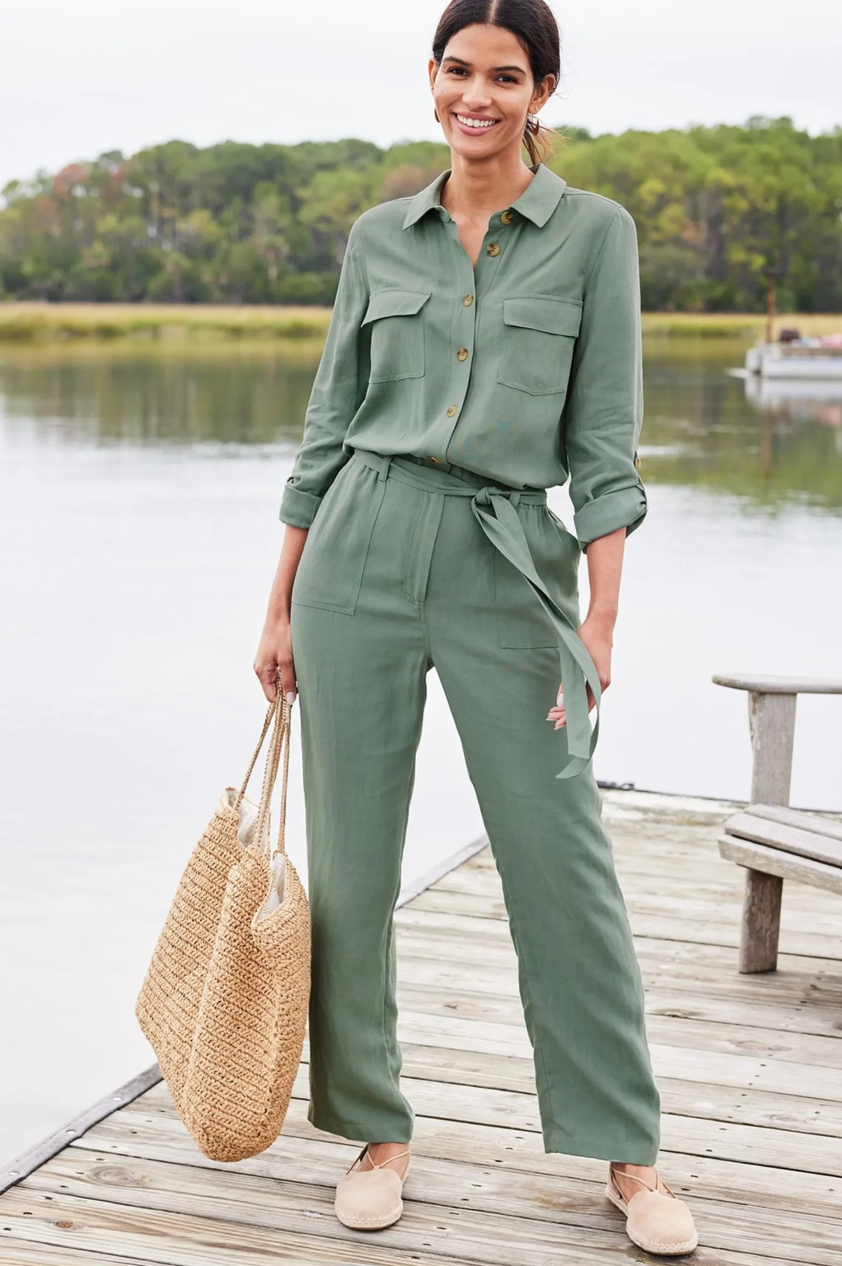 Soft Surroundings Kerry Jumpsuit> Jumpsuits|casual