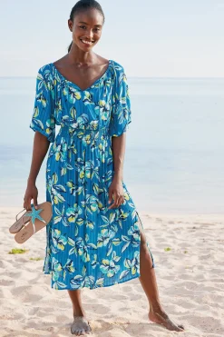Soft Surroundings La Blanca Fiji Coverup Dress><noscript><img width=