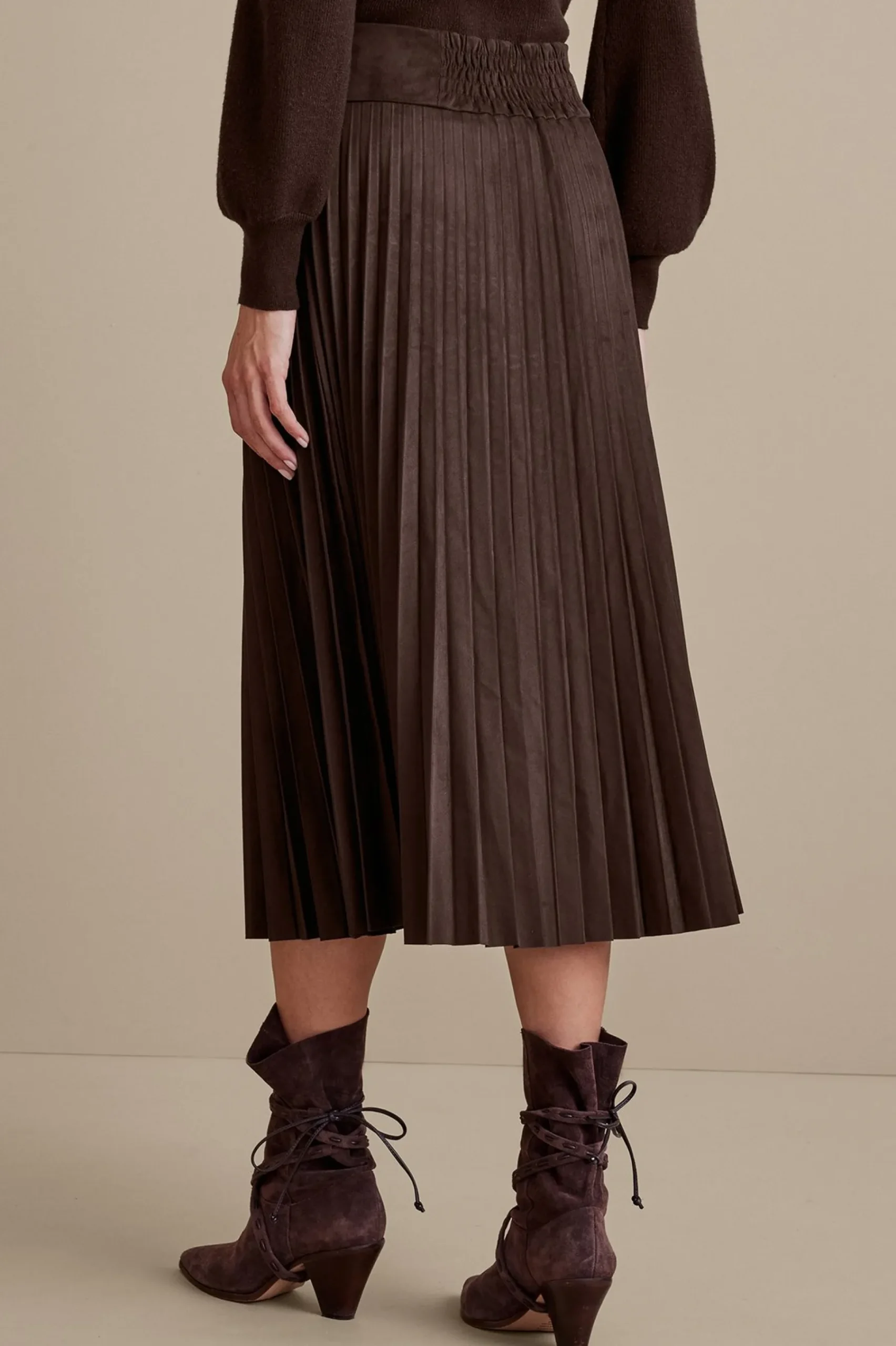 Soft Surroundings Lavina Faux Suede Skirt> Skirts