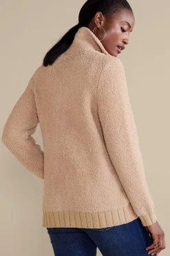 Soft Surroundings Lyla Teddy Cardigan><noscript><img width=