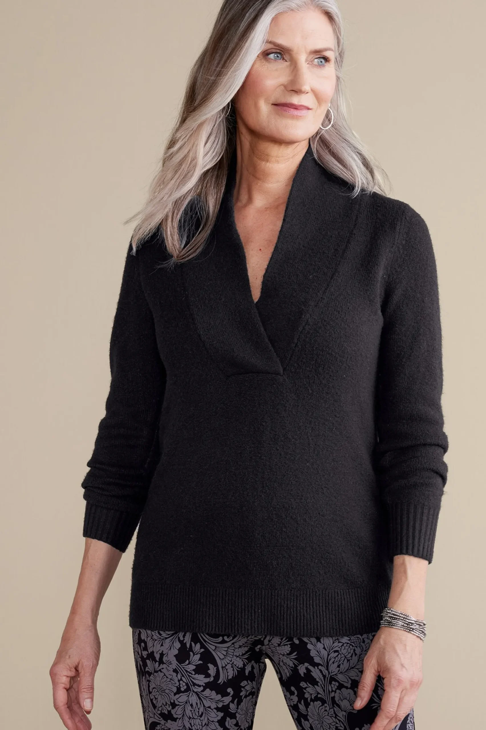 Soft Surroundings Meera Sweater> Everyday Styles|Sweaters & Cardigans