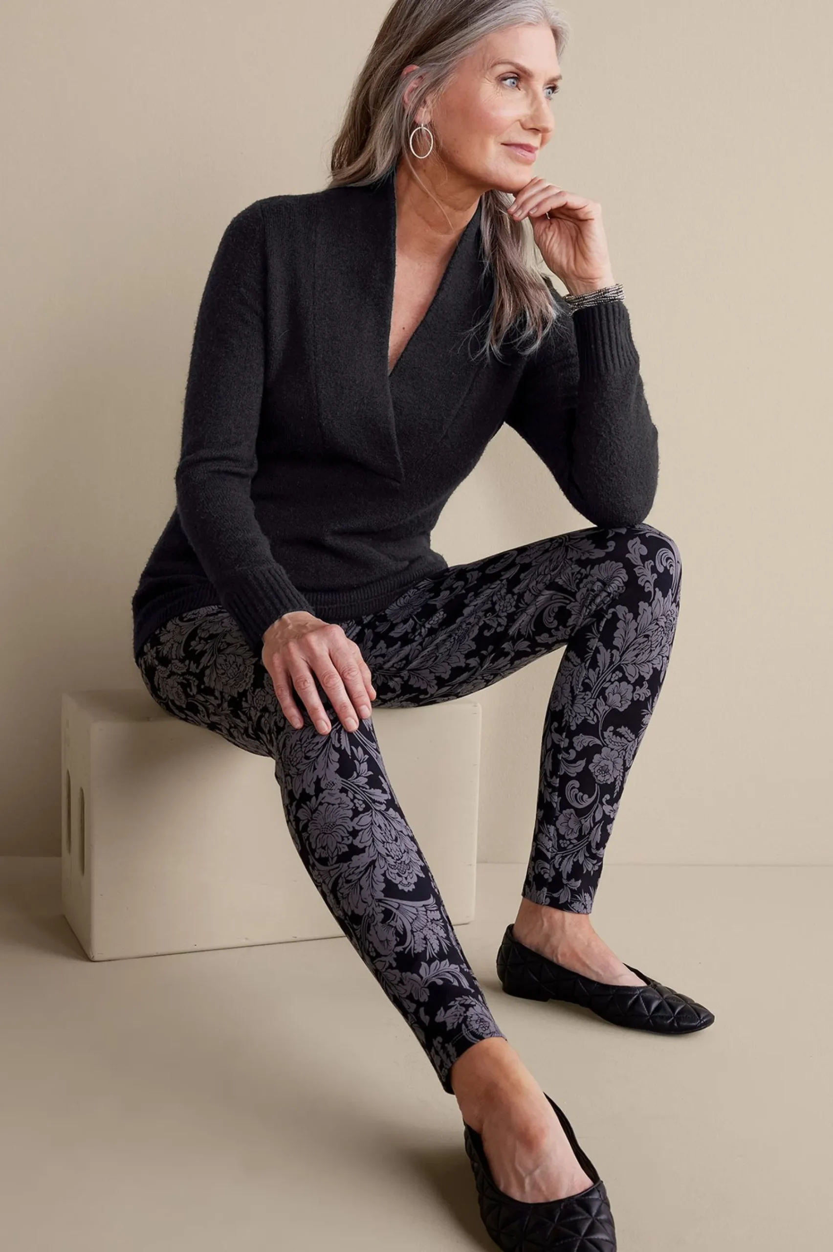 Soft Surroundings Meera Sweater> Everyday Styles|Sweaters & Cardigans