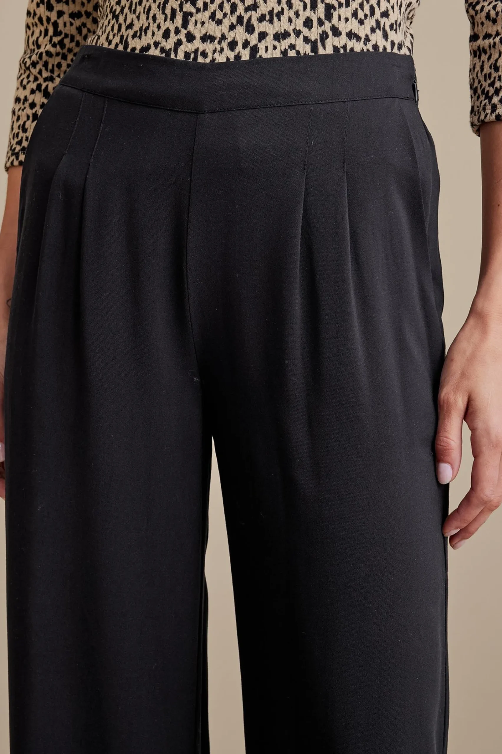 Soft Surroundings Melita Wide Leg Pants> full length|wide leg