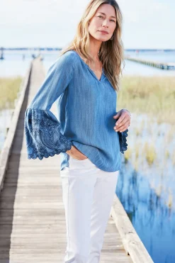 Soft Surroundings Misty TENCEL™ Shirt><noscript><img width=