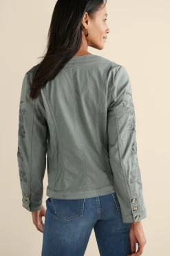 Soft Surroundings Monterey Utility Jacket><noscript><img width=