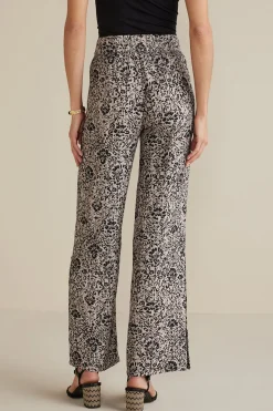 Soft Surroundings Oceo Gauze Wide-Leg Pants><noscript><img width=