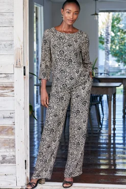 Soft Surroundings Oceo Gauze Wide-Leg Pants><noscript><img width=