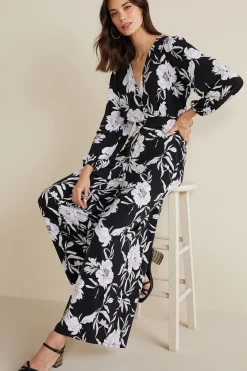 Soft Surroundings Penelope Long Sleeve Jumpsuit><noscript><img width=