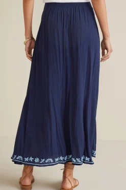 Soft Surroundings Petites Adele Gauze Maxi Skirt><noscript><img width=