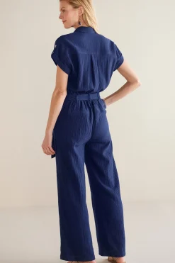 Soft Surroundings Petites Natasha Gauze Jumpsuit><noscript><img width=