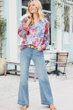Soft Surroundings Petites Ultimate Denim Wide Leg Jeans> Everyday Styles|Wear Now Styles