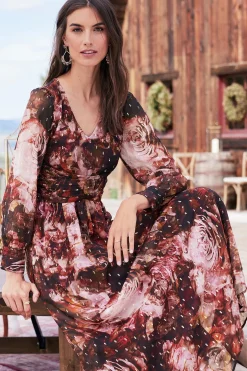 Soft Surroundings Rina Silk Dress><noscript><img width=