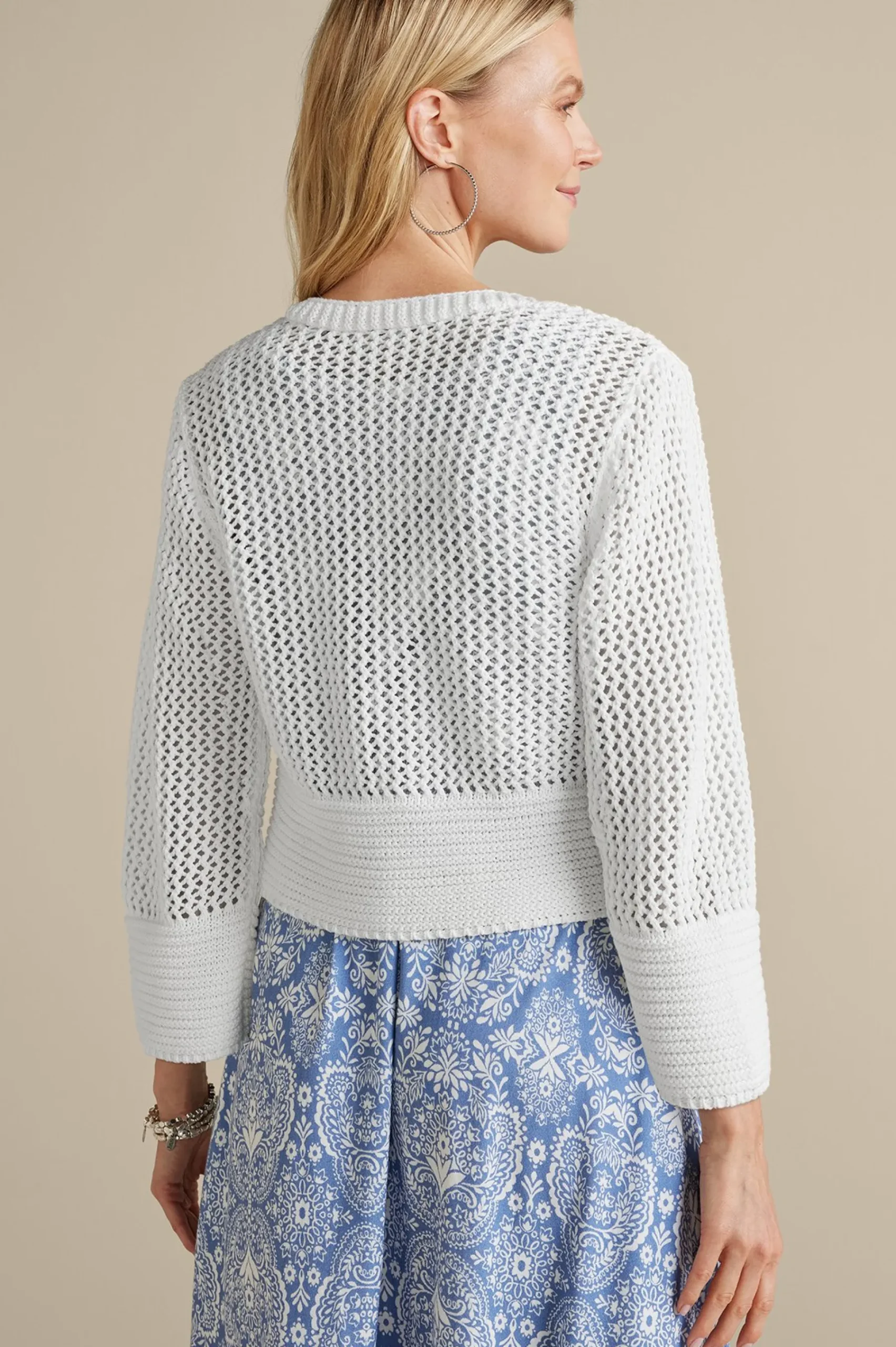 Soft Surroundings Sakari Cardi> Feminine Flourish|Vacation Shop