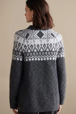 Soft Surroundings Seelie Fair Isle Sweater><noscript><img width=