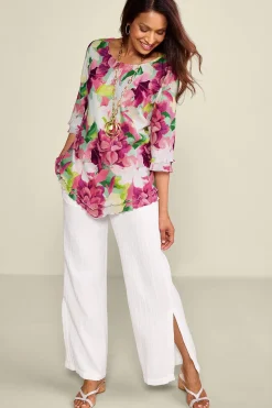 Soft Surroundings Siesta Key Tunic> Into The Blues|Everyday Styles