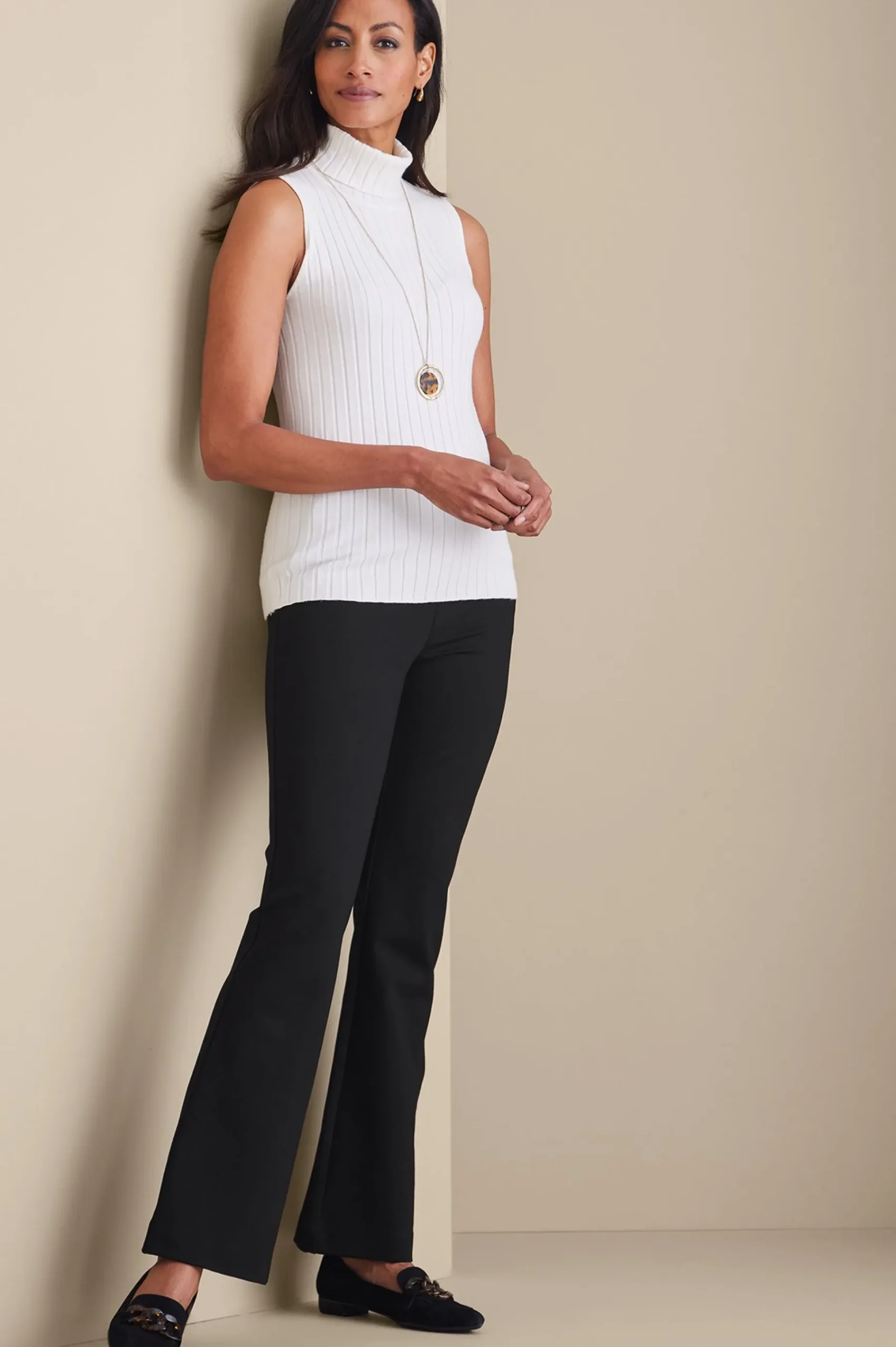 Soft Surroundings Soft Essential Ponte Bootcut Pants> Soft Essential Styles|Everyday Styles