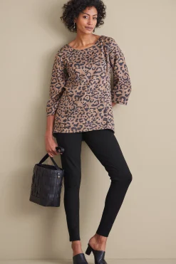 Soft Surroundings Soft Essential Ponte Leggings><noscript><img width=