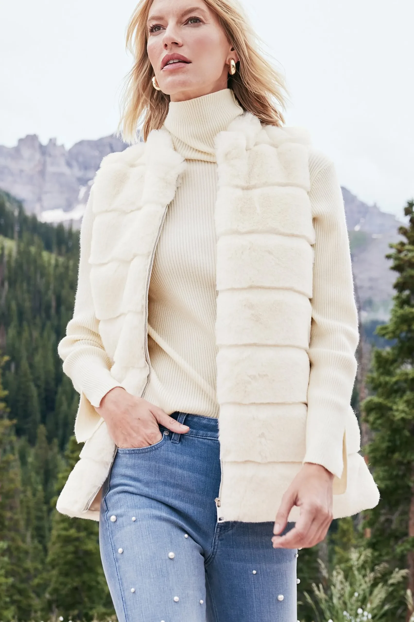 Soft Surroundings St. Moritz Vest> Jackets & Coats|vest