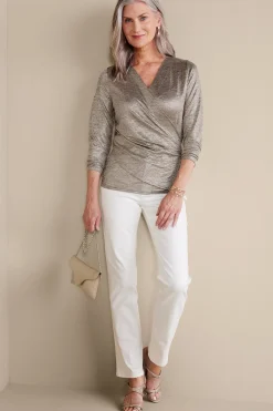 Soft Surroundings Stella Top> long sleeve|novelty