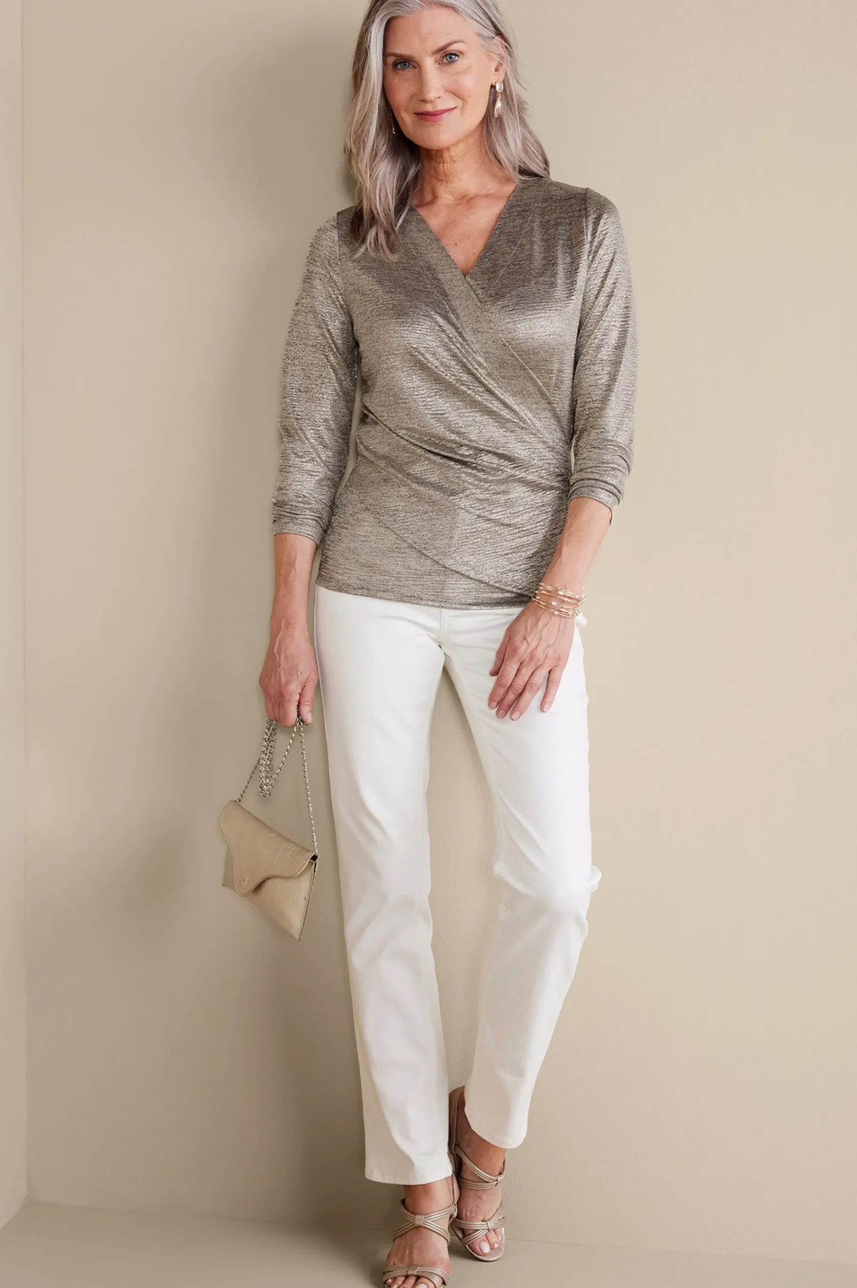 Soft Surroundings Stella Top> long sleeve|novelty