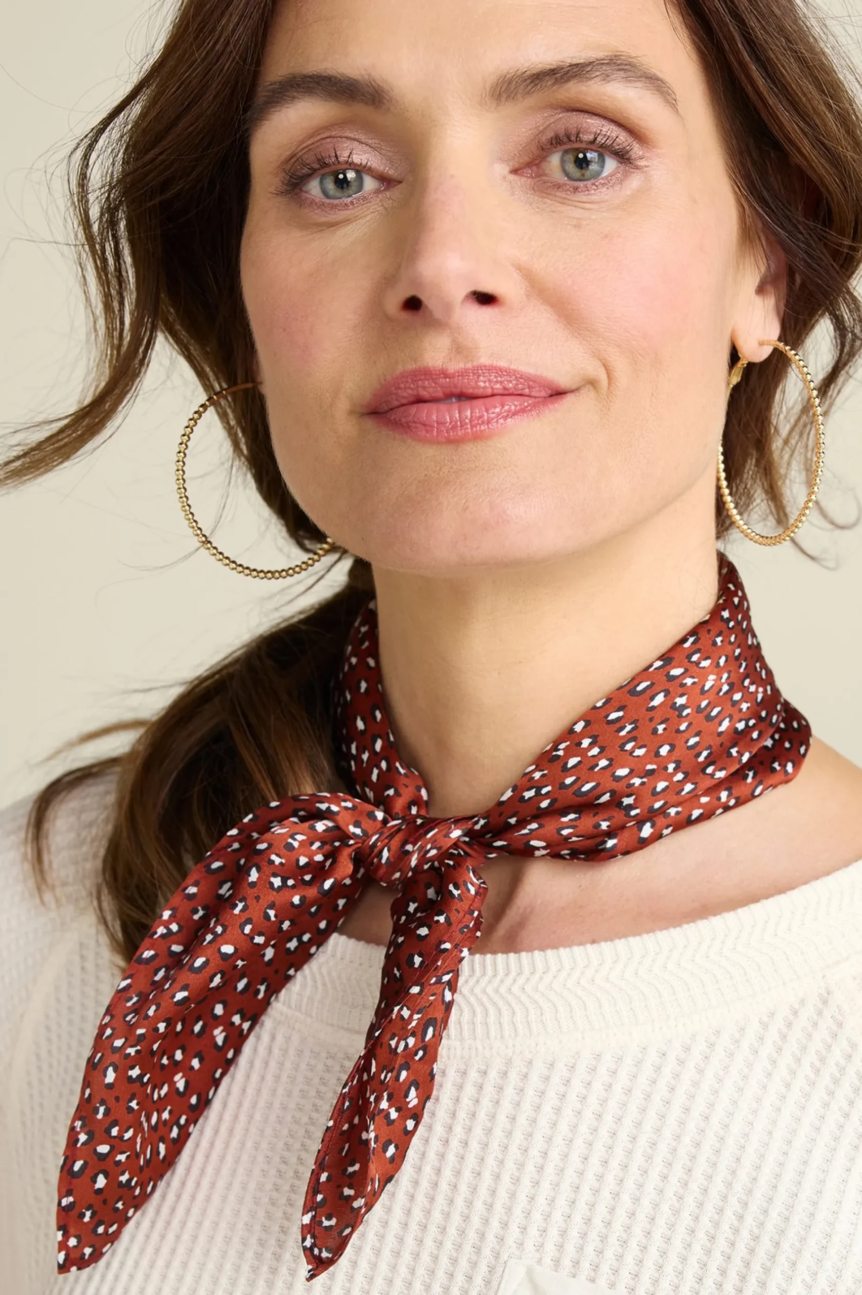 Soft Surroundings Sylvia Silk Square Scarf> Scarves & Wraps
