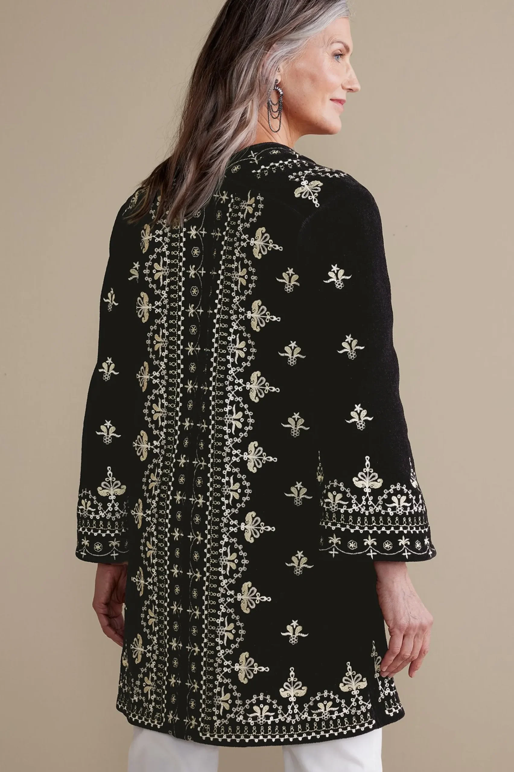 Soft Surroundings Tamaya Kimono> Feminine Flourish|EVelvet Styles