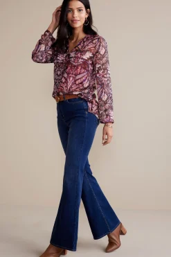 Soft Surroundings Tasha Top> Everyday Styles|long sleeve