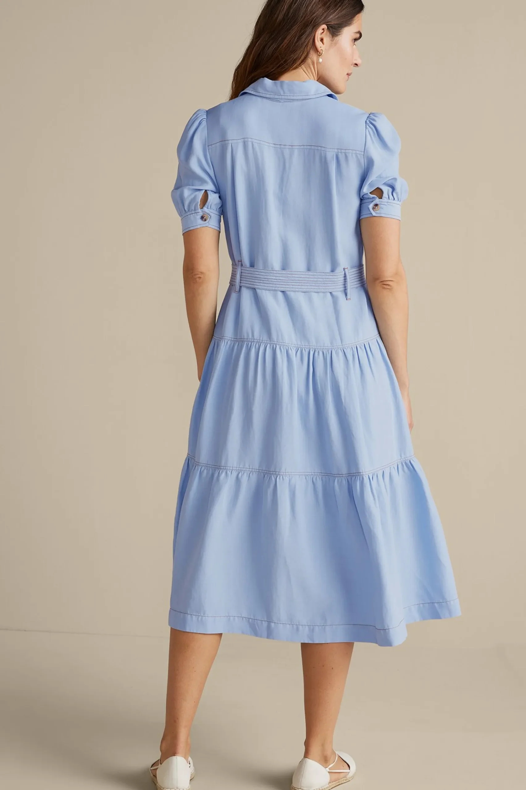 Soft Surroundings Tenley Midi Dress> Into The Blues|casual