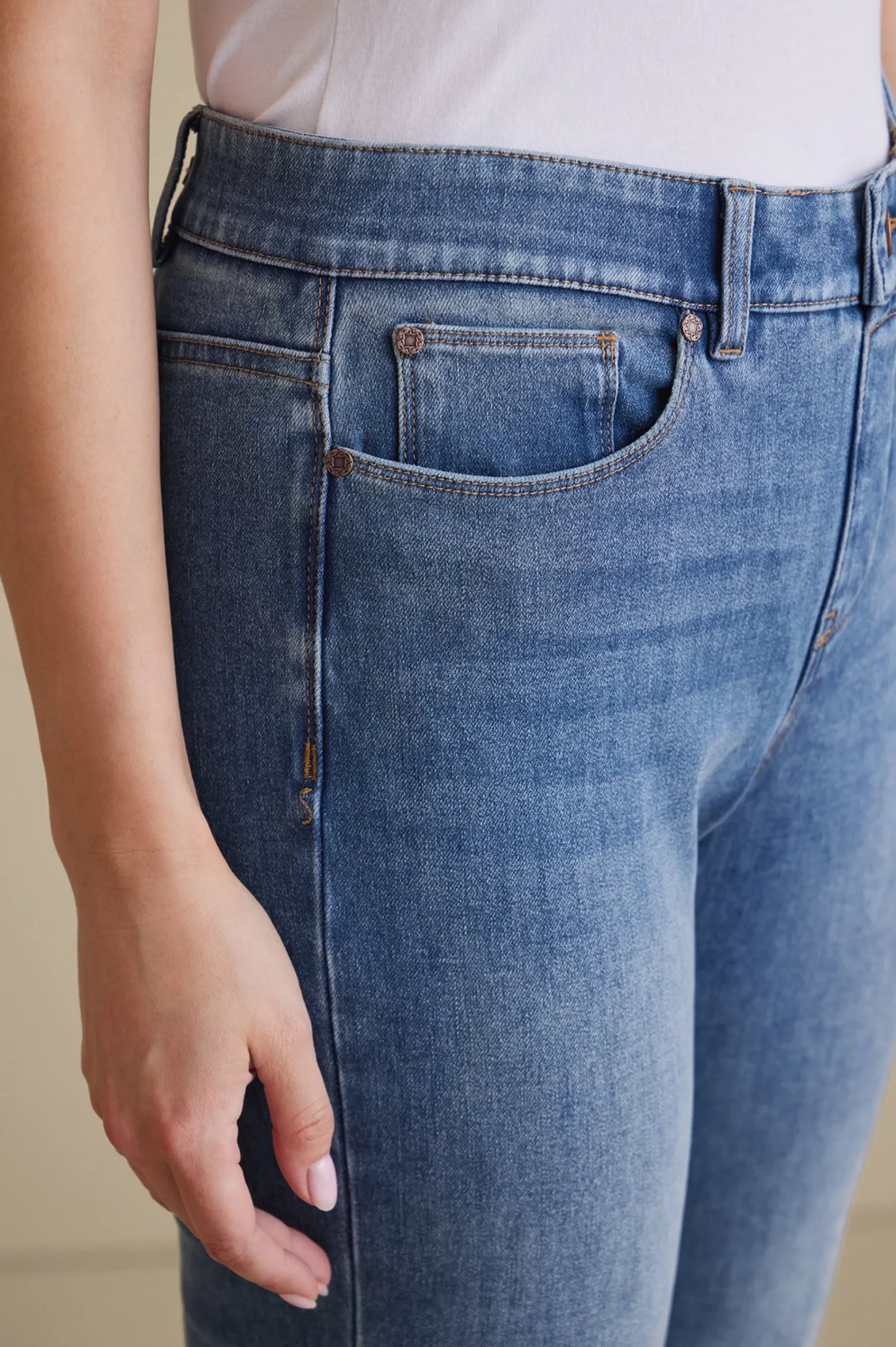 Soft Surroundings The Ultimate Denim Relaxed Straight Jeans> Everyday Styles